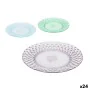 Flat Plate La Mediterránea Plastic 25 x 25 x 2,5 cm (24 Units) by La Mediterránea, Plates and dishes - Ref: S2232843, Price: ...