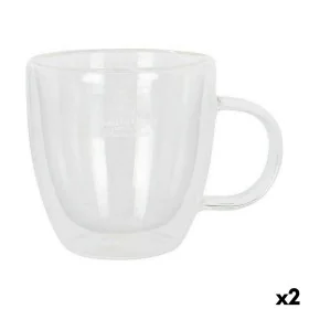 Juego de Tazas Santa Clara Vidrio de Borosilicato 150 ml Térmica 2 Unidades (2 Piezas) de Santa Clara, Tazas - Ref: S2232897,...