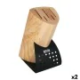 Knife Holder Quttin Bull 16,5 x 10 x 20 cm (2 Units) by Quttin, Block Sets - Ref: S2232926, Price: 23,61 €, Discount: %