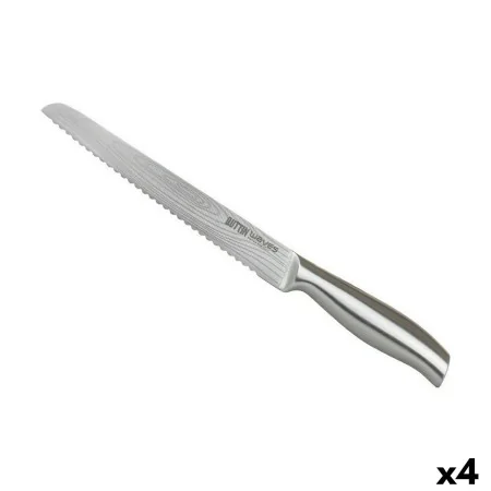 Cuchillo Chef Quttin Waves 20 cm (4 Unidades) de Quttin, Cuchillos de pan - Ref: S2232938, Precio: 19,18 €, Descuento: %