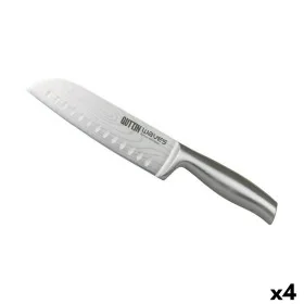 Cuchillo Santoku Quttin Waves 17 cm (4 Unidades) de Quttin, Cuchillos asiáticos - Ref: S2232940, Precio: 20,22 €, Descuento: %