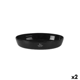 Pirofila da Forno Santa Clara Silicone Vetro Borosilicato Ovale 30 x 21 x 6,5 cm (2 Unità) di Santa Clara, Rostiere - Rif: S2...