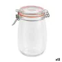 Jar La Mediterránea Hermetic Glass 1 L (12 Units) by La Mediterránea, Food storage - Ref: S2233013, Price: 29,84 €, Discount: %