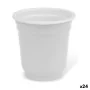 Set di Bicchierini da Chicchetto Algon Riutilizzabile Bianco Plastica 36 Pezzi 50 ml (24 Unità) di Algon, Tumbler - Rif: S223...