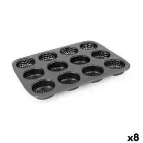 Tartlets tin Quttin 29 x 22 x 2,2 cm Drilled (8 Units) by Quttin, Muffin & Cupcake Tins & Moulds - Ref: S2233084, Price: 52,3...