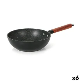 Wok Quttin Doha Aluminium forgé 50 x 28 x 9 cm (6 Unités) de Quttin, Woks - Réf : S2233113, Prix : 91,66 €, Remise : %