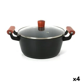 Casserole avec Couvercle en Verre Quttin Doha 30 x 20 x 11 cm (4 Unités) de Quttin, Faitouts - Réf : S2233115, Prix : 71,28 €...