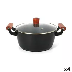 Casserole avec Couvercle en Verre Quttin Doha 30 x 20 x 11 cm (4 Unités) de Quttin, Faitouts - Réf : S2233115, Prix : 76,98 €...