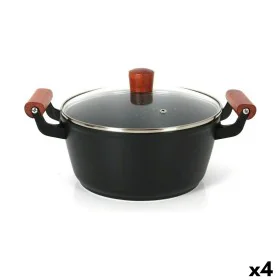 Casserole with glass lid Quttin Doha 39 x 28 x 15 cm (4 Units) by Quttin, Casserole pans - Ref: S2233119, Price: 106,56 €, Di...