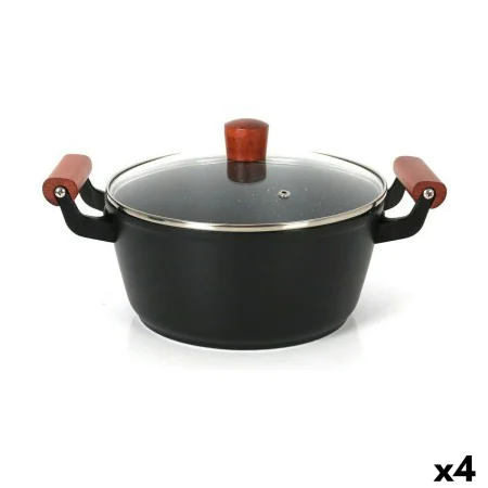 Casserole with glass lid Quttin Doha 39 x 28 x 15 cm (4 Units) by Quttin, Casserole pans - Ref: S2233119, Price: 116,37 €, Di...