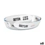 Plat à Gratin Quttin 700 ml verre Oblongue (6 Unités) de Quttin, Plats et plateaux - Réf : S2233184, Prix : 12,58 €, Remise : %