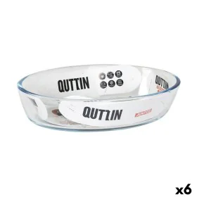 Serving Platter Quttin 700 ml Glass Oval (6 Units) by Quttin, Plates and dishes - Ref: S2233184, Price: 12,58 €, Discount: %