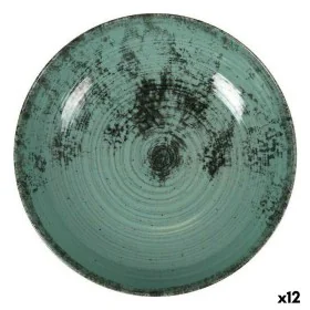 Assiette creuse La Mediterránea Aspe Turquoise Ø 22,7 x 5 cm (12 Unités) de La Mediterránea, Plats et plateaux - Réf : S22332...