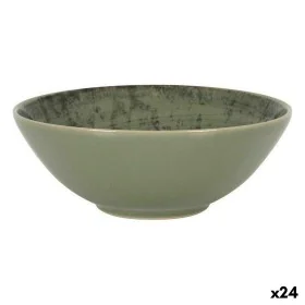 Bowl La Mediterránea Aspe Green Ø 16,3 x 6,1 cm (24 Units) by La Mediterránea, Plates and dishes - Ref: S2233262, Price: 34,5...