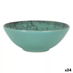 Bowl La Mediterránea Aspe Turquoise Ø 16,3 x 6,1 cm (24 Units) by La Mediterránea, Plates and dishes - Ref: S2233301, Price: ...