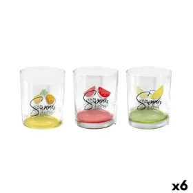 Set de Verres Home Style Summer Fruits 280 ml 3 Pièces (6 Unités) de Home Style, Gobelets - Réf : S2233315, Prix : 20,58 €, R...