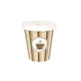 Set di Bicchieri Algon Con coperchio Monouso Caffè Cartone 6 Pezzi 250 ml (20 Unità) di Algon, Tumbler - Rif: S2233461, Prezz...