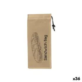 Set di Sacchetti Riutilizzabili per Alimenti Quttin Porta Panino TNT (Non Woven) 3 Pezzi 13 x 30 cm (36 Unità) di Quttin, Con...