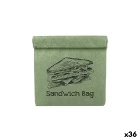 Wiederverwendbare Säcke für Lebensmittel Quttin Brotzeitdose TNT (Non Woven) 3 Stücke 18 x 18 cm (36 Stück) von Quttin, Lager...