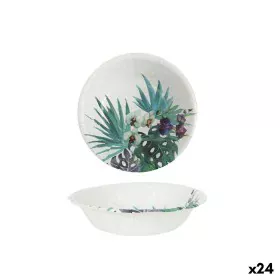 Plate set Algon Disposable Cardboard Tropical 6 Pieces 450 ml (24 Units) by Algon, Turntables - Ref: S2233514, Price: 18,13 €...