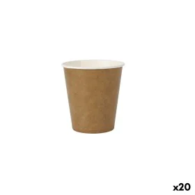 Set de Vasos Algon Desechables papel kraft 50 Piezas 120 ml (20 Unidades) de Algon, Vasos - Ref: S2233568, Precio: 24,72 €, D...