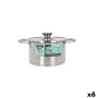 Pot with Glass Lid Quttin Hermes Steel 2,8 L (6 Units) by Quttin, Stockpots - Ref: S2233576, Price: 60,22 €, Discount: %