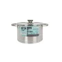 Pot with Glass Lid Quttin Hermes Steel 4 L (4 Units) by Quttin, Stockpots - Ref: S2233580, Price: 56,85 €, Discount: %