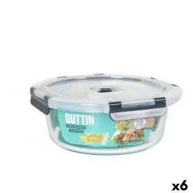 Boîte à lunch hermétique Quttin Ronde 1,3 L (6 Unités) de Quttin, Stockage des aliments - Réf : S2233630, Prix : 30,99 €, Rem...