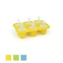 Ice-cream Mould Quttin Shapes Silicone 18 x 5,3 x 12,3 cm (24 Units) by Quttin, Ice Lolly & Ice Cream Moulds - Ref: S2233659,...