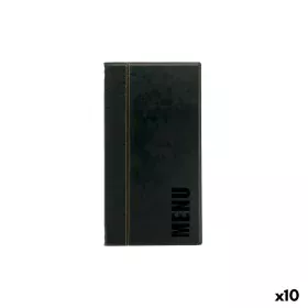 Menu holder Securit Trendy Black 35,3 x 18,6 x 1 cm (10 Units) by Securit, Menu Holders - Ref: S2233672, Price: 139,60 €, Dis...