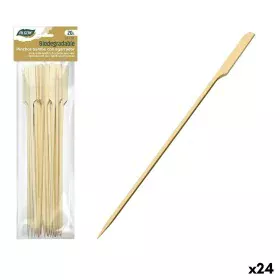 Barbecue Skewer Set Algon Bamboo 20 Pieces 24 cm (24 Units) by Algon, Skewers - Ref: S2233740, Price: 11,16 €, Discount: %