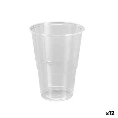 Set of reusable glasses Algon Plastic Transparent 25 Pieces 500 ml (12 Units) by Algon, Tumblers - Ref: S2233782, Price: 23,5...