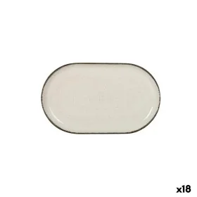 Snack tray La Mediterránea Anllo Oval 25 x 15 x 2,2 cm (18 Units) by La Mediterránea, Plates and dishes - Ref: S2233849, Pric...