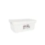 Storage Box with Lid Tontarelli Maya White 4,2 L 28 x 18 x 11,2 cm (12 Units) by Tontarelli, Lidded Storage Bins - Ref: S2233...