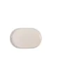 Vassoio per aperitivi La Mediterránea Ivory Ovale 20 x 13 x 2 cm (24 Unità) di La Mediterránea, Piatti e teglie - Rif: S22339...