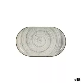 bandeja de aperitivos La Mediterránea Vortex Oval 25 x 15 x 2,2 cm (18 Unidades) de La Mediterránea, Pratos e fontes - Ref: S...