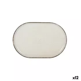 Tablett für Snacks La Mediterránea Anllo Oval 30 x 20 x 2,5 cm (12 Stück) von La Mediterránea, Teller und Schüsseln - Ref: S2...