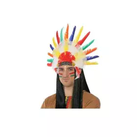 Diadema 39008 Indio Americano de BigBuy Carnival, Disfraces con accesorios - Ref: S2400229, Precio: 5,01 €, Descuento: %