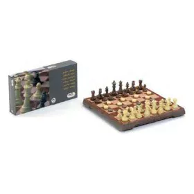 Échecs et dames Cayro 453 Plastique Magnétique de Cayro, Jeux traditionnels - Réf : S2400950, Prix : 10,60 €, Remise : %