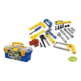 Set of tools for children Blue 25 Pieces by BigBuy Fun, Play Tools - Ref: S2402911, Price: 13,48 €, Discount: %