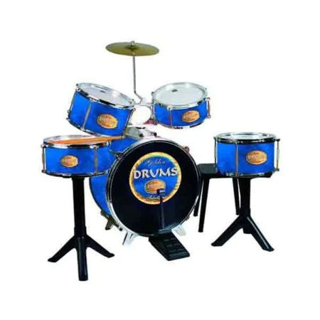 Batería Musical Golden Drums Reig 75 x 68 x 54 cm Plástico (75 x 68 x 54 cm) de Reig, Tambores y percusión - Ref: S2405387, P...