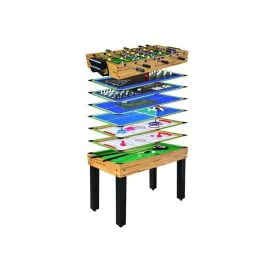 Mesa Multijuegos 12 en 1 124 x 61 x 81 cm de BigBuy Fun, Futbolines - Ref: S2407086, Precio: 301,00 €, Descuento: %