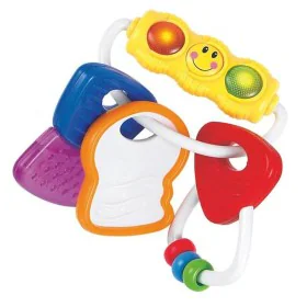 Teething Rattle for Babies 12 cm by BigBuy Fun, Rattles and plush hoops - Ref: S2407604, Price: 7,45 €, Discount: %