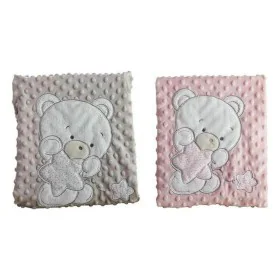 Blanket Double Bear 100 x 75 cm (100 x 75 cm) by BigBuy Fun, Blankets and security blankets - Ref: S2409436, Price: 17,16 €, ...