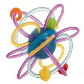 Teething Rattle for Babies Rings Flexible 12 cm (Ø 12 cm) by BigBuy Fun, Rattles and plush hoops - Ref: S2410229, Price: 8,99...