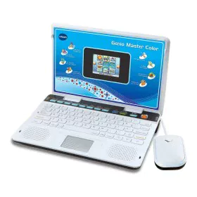 Ordenador portátil Genio Master Vtech 3480-133847 ES 18 x 27 x 4 cm (ES-EN) de Vtech, Ordenadores educativos y accesorios - R...