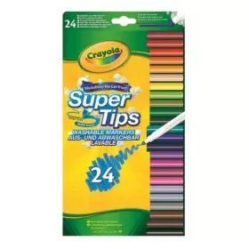 Feutres Crayola B01BF6F20K Lavable (24 uds) de Crayola, Dessin - Réf : S2411027, Prix : 8,42 €, Remise : %