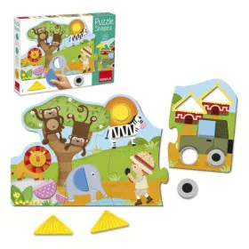 Puzzle enfant en bois Goula Goula Safari Bois (19 pcs) de Goula, Puzzles emboitables et casse-tête - Réf : S2411884, Prix : 9...