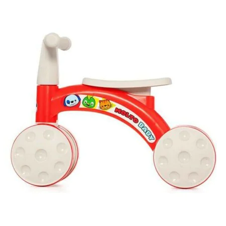 Tricycle Moltó Rouge de Moltó, Trotteurs et accessoires - Réf : S2412257, Prix : 27,06 €, Remise : %