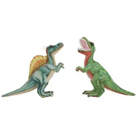 Fluffy toy Green Dinosaur 36 cm by BigBuy Fun, Animals and figures - Ref: S2413265, Price: 11,37 €, Discount: %